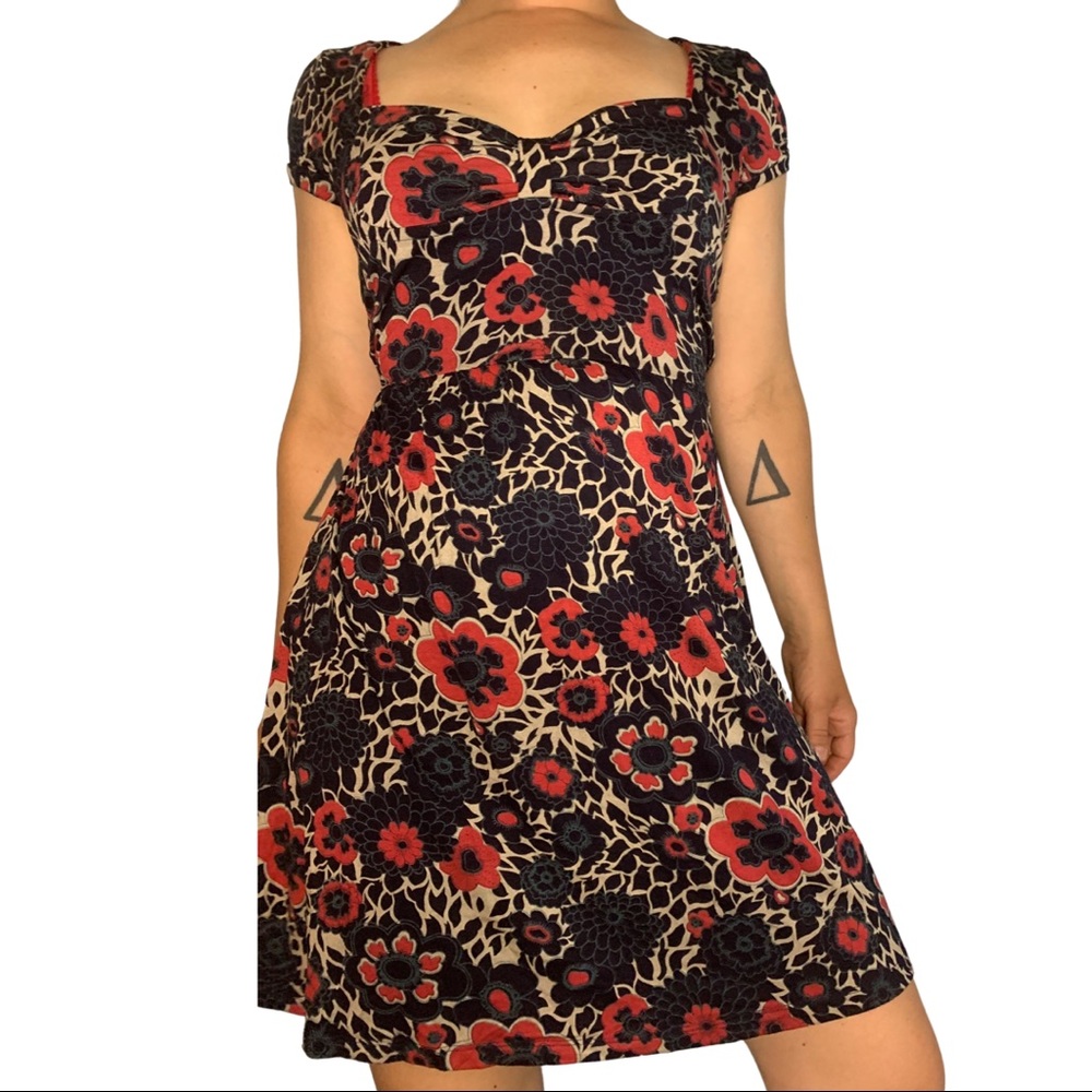 Flattering Floral Dress